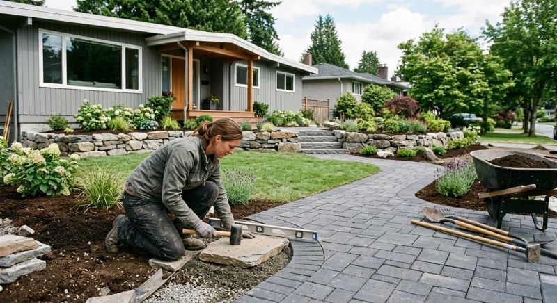 Landscaping Stone Installation Service