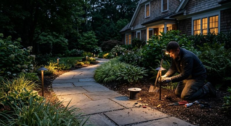 Landscaping Stone Installation