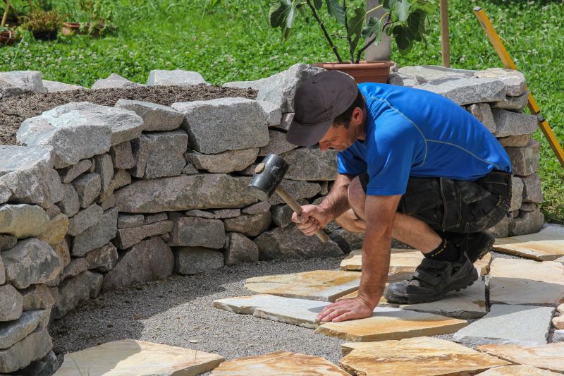 Landscaping Stone Installation