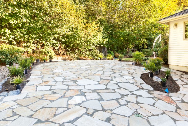 Landscaping Stone Installation
