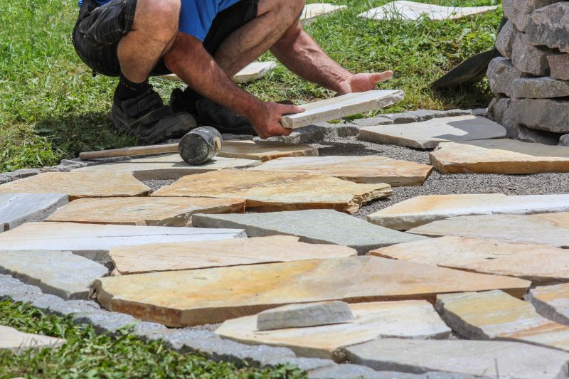Landscaping Stone Installation