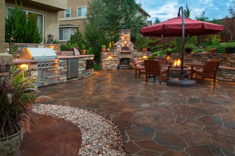 Stone Patio Designs